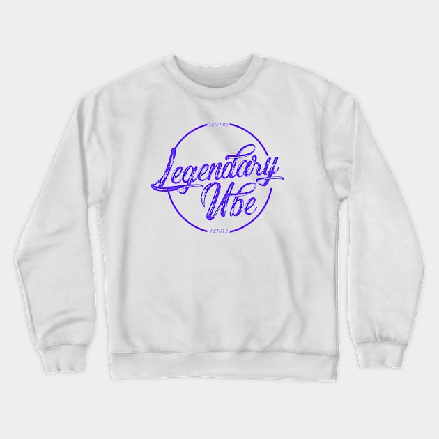 Legendary Ube Flagship Tee Crewneck Sweatshirt by LegendaryUbe